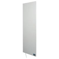 Infrarot Heizung 450 W Design M Long Weiß, 110x40 cm - Weiß, Basics, Kunststoff/Metall (110/40/3,3cm)