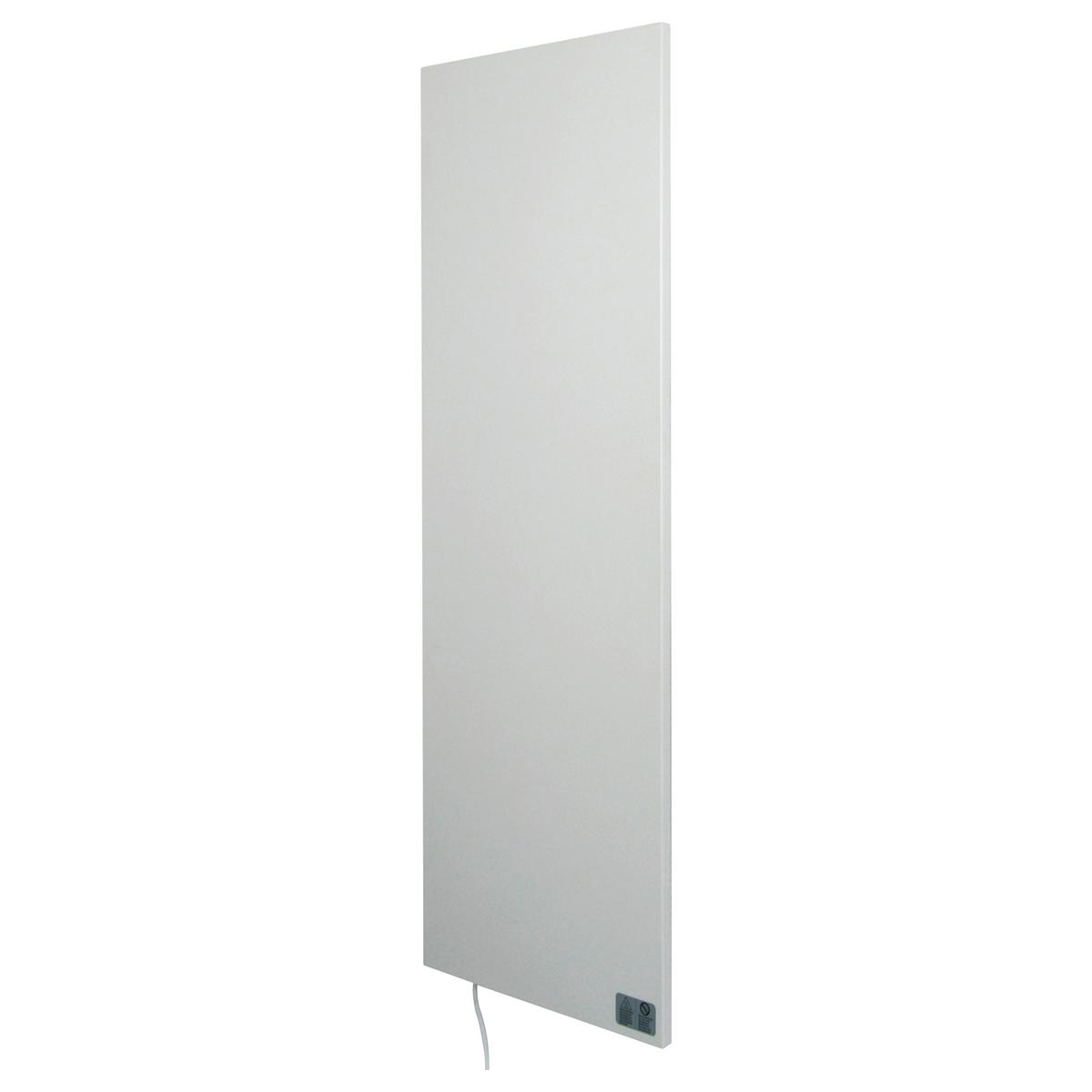 Infrarot Heizung 450 W Design M Long Weiß, 110x40 cm - Weiß, Basics, Kunststoff/Metall (110/40/3,3cm)