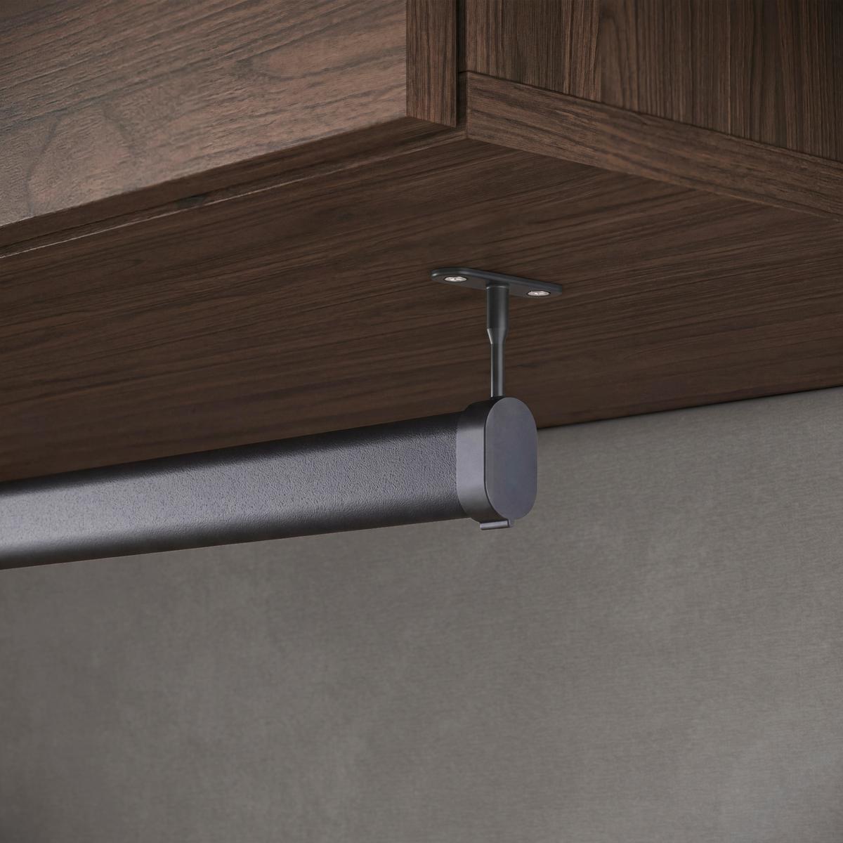 Garderobe Tejo Nussbaumfarben B: 115cm - Nussbaumfarben, Trend, Holzwerkstoff (115/231,9/37,5cm) - P & B