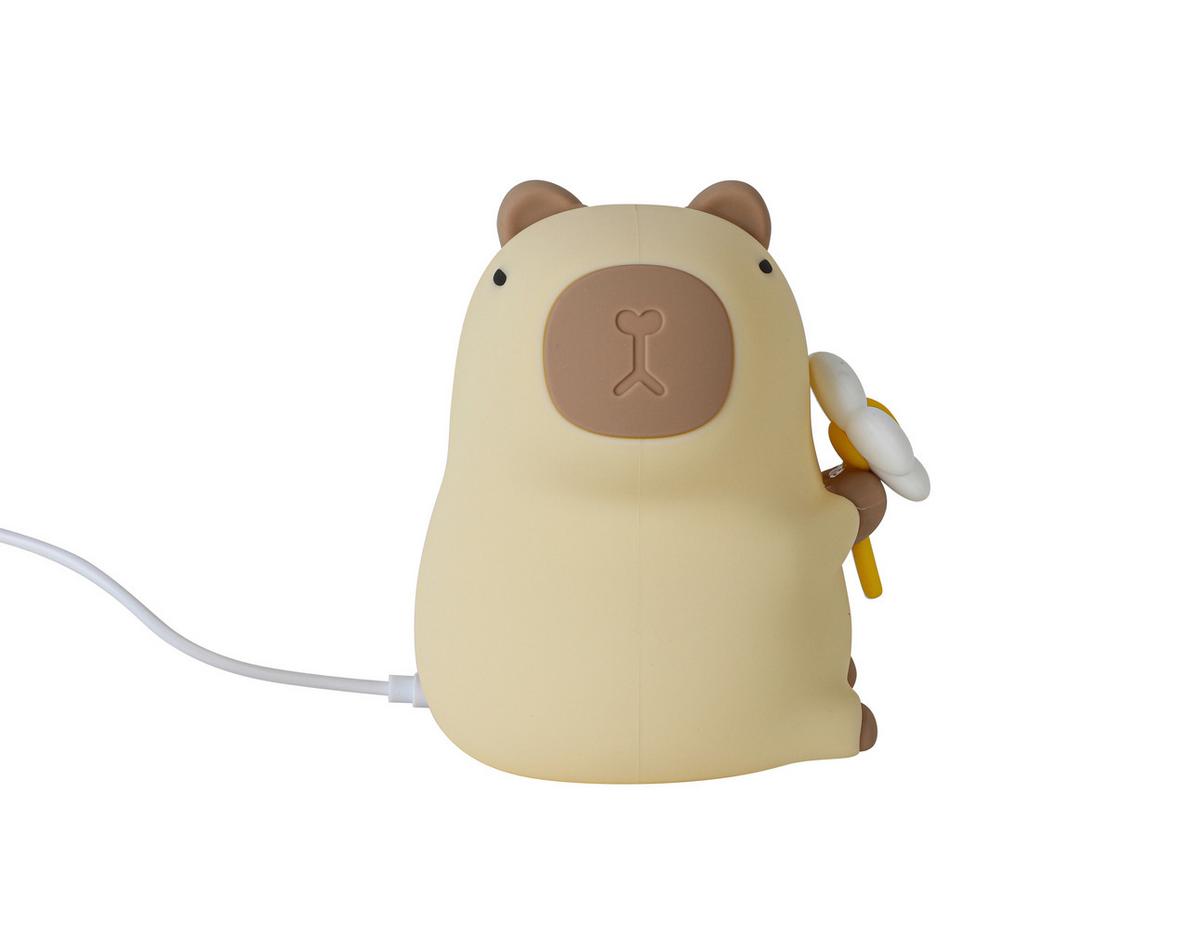 NOČNÍ SVĚTLO CAPYBARA - krémová, Moderní, plast (11/9,2/9cm) - Mömax