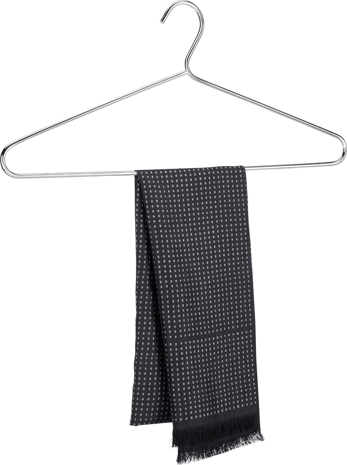 SADA ŠATNÍCH RAMÍNEK BRUNNI-5 - barvy chromu, kov (42/18cm) - Carryhome