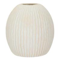 Vase Icicle Pot Creme B: 36,5 Cm - Creme, Basics, Metall (36,5/38/36,5cm)