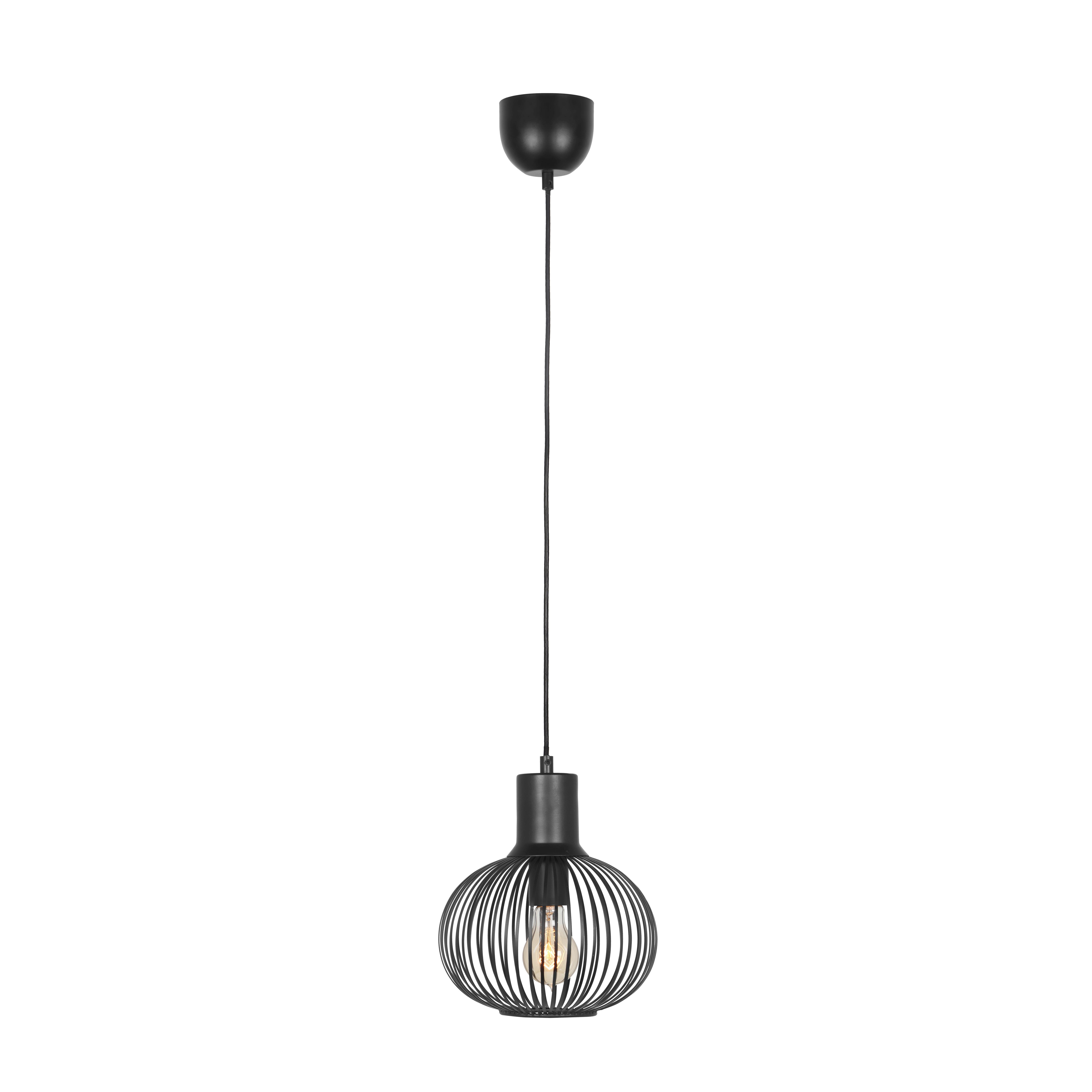 Pendelleuchte 365700132 Gila - Schwarz, Design, Metall (23/150cm) - Trio Leuchten