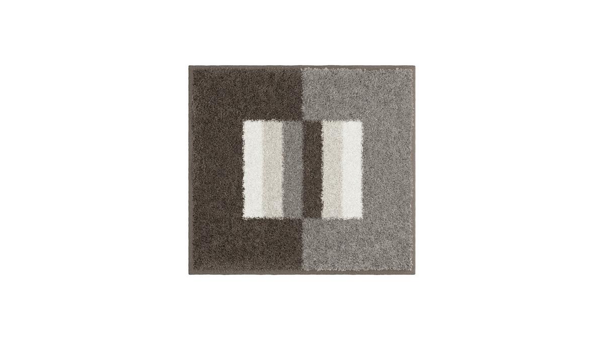 Bidet-Vorleger Capricio - Taupe, Basics, Textil (40/50cm) - Grund