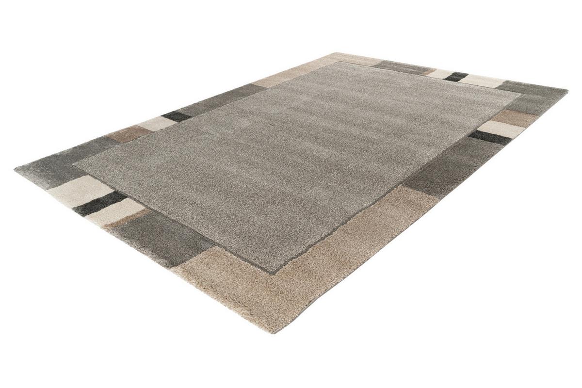 Flachwebteppich My Frisco 281 - Grau, Basics, Textil (80/150cm) - Obsession