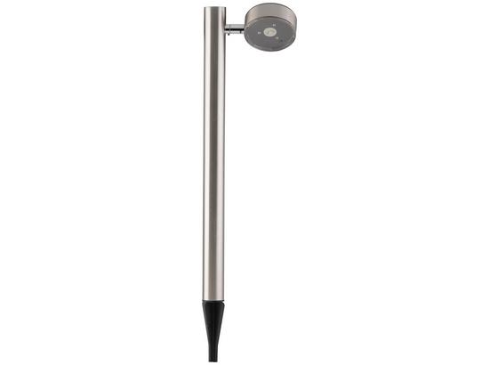 Solarleuchte Spot - Edelstahlfarben, MODERN, Metall (16/65/8,9cm) - Grundig Solarleuchte Spot - Edelstahlfarben, MODERN, Metall (16/65/8,9cm) - Grundig