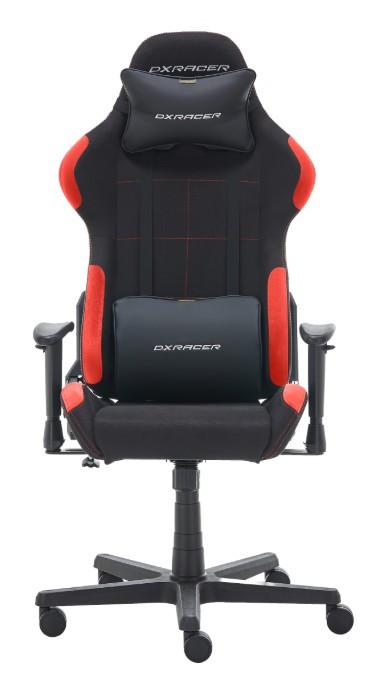 Gamingstuhl DXRacer Rot/Schwarz B: 70cm - Rot/Schwarz, MODERN, Kunststoff/Textil (70/128/70cm) - Dxracer