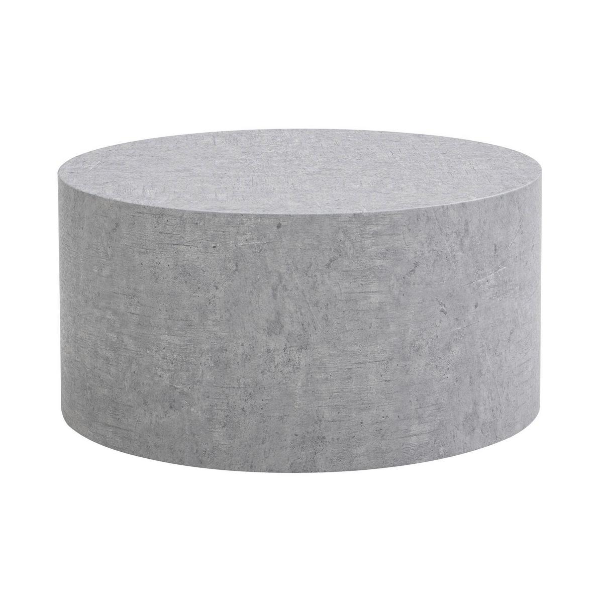 Couchtisch Grau D: 60 cm - Grau, Design, Holzwerkstoff (60/30cm) - Livetastic