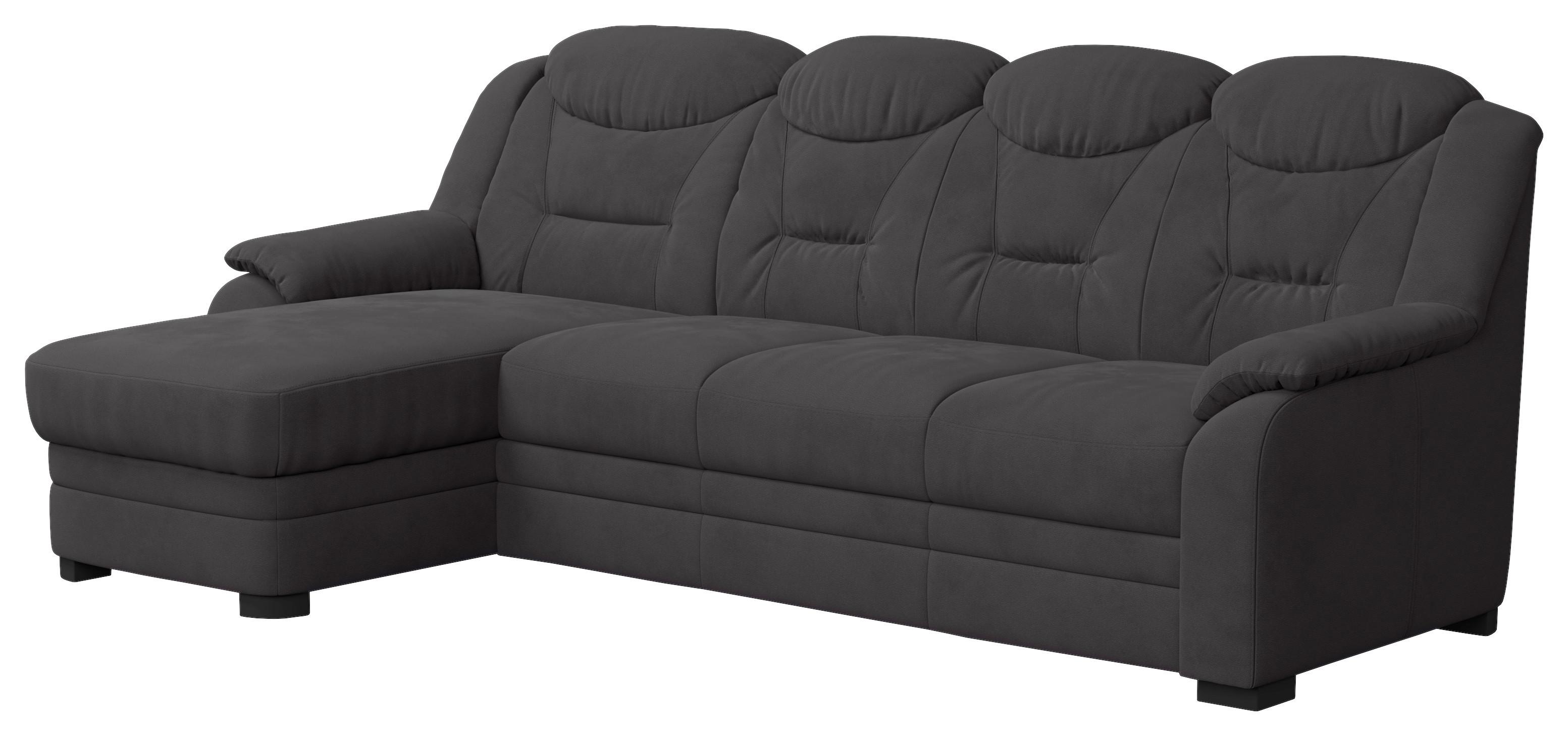 Ecksofa Marcus - Anthrazit, Basics, Textil (162/257cm) - MID.YOU