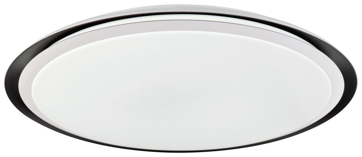 LED-Deckenleuchte Xaver Ø 56 cm Mit Smart-Steuerung - Basics, Kunststoff/Metall (56/8,5cm) - Globo