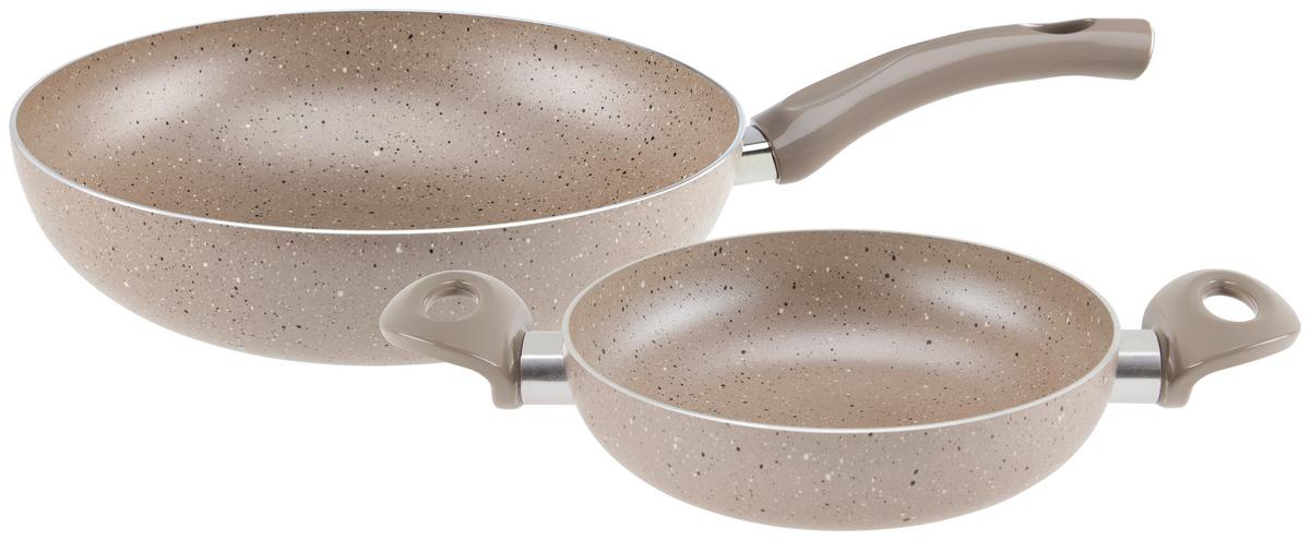 Pfannenset Mikko - Taupe, Basics, Metall - Luca Bessoni