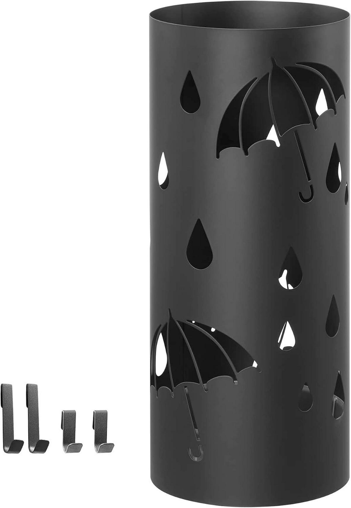 Schirmständer Schwarz B: 17 Cm - Schwarz, Basics, Metall (17/41/17cm)