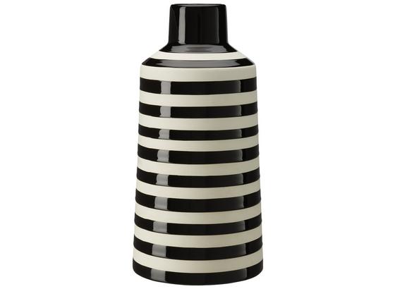 Váza Stripes - čierna/biela, keramika (14,3/28,5cm) - Mömax modern living Váza Stripes - čierna/biela, keramika (14,3/28,5cm) - Mömax modern living