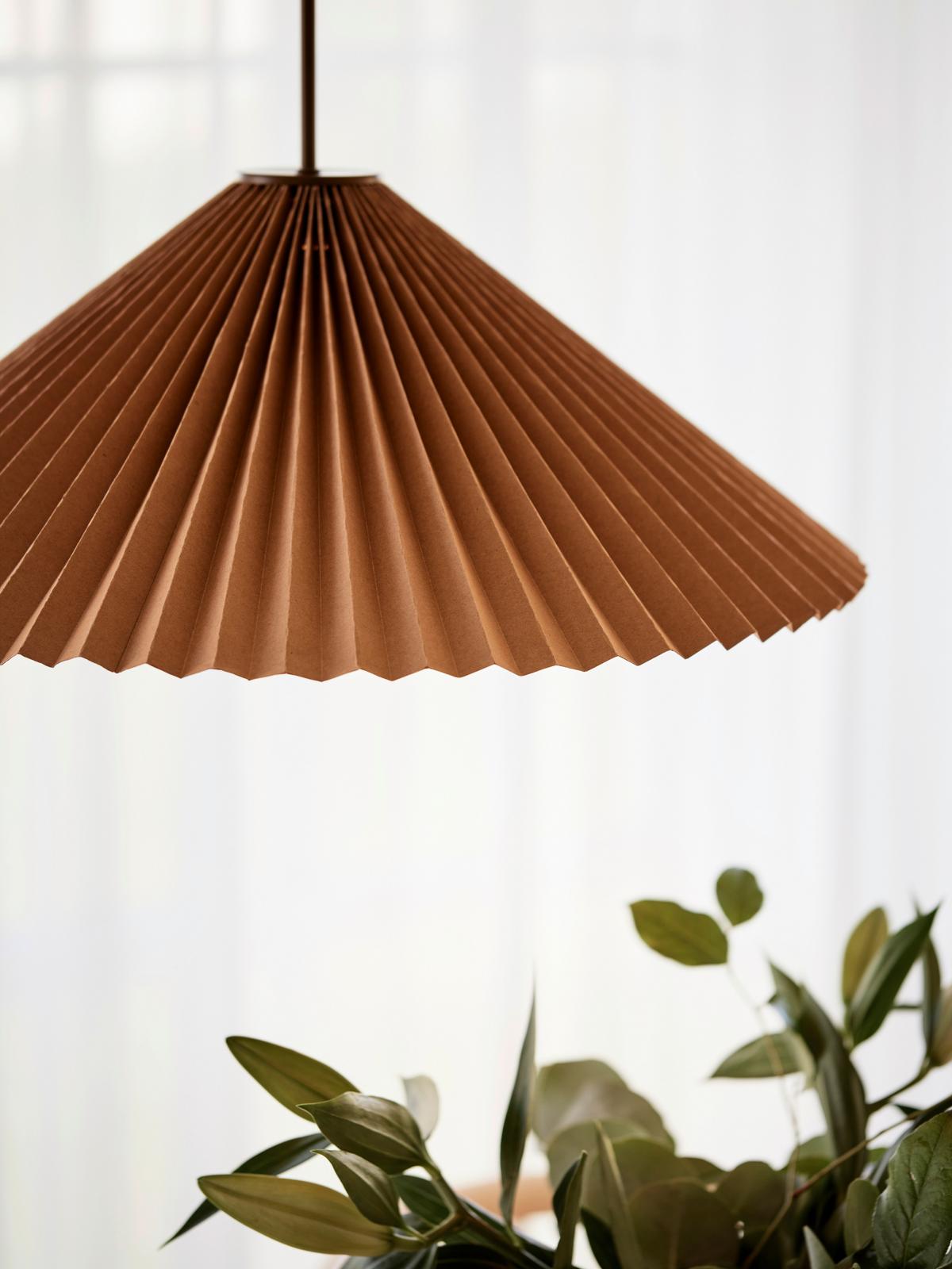 Pendelleuchte 236008 - Braun, Basics, Papier (60/20cm)