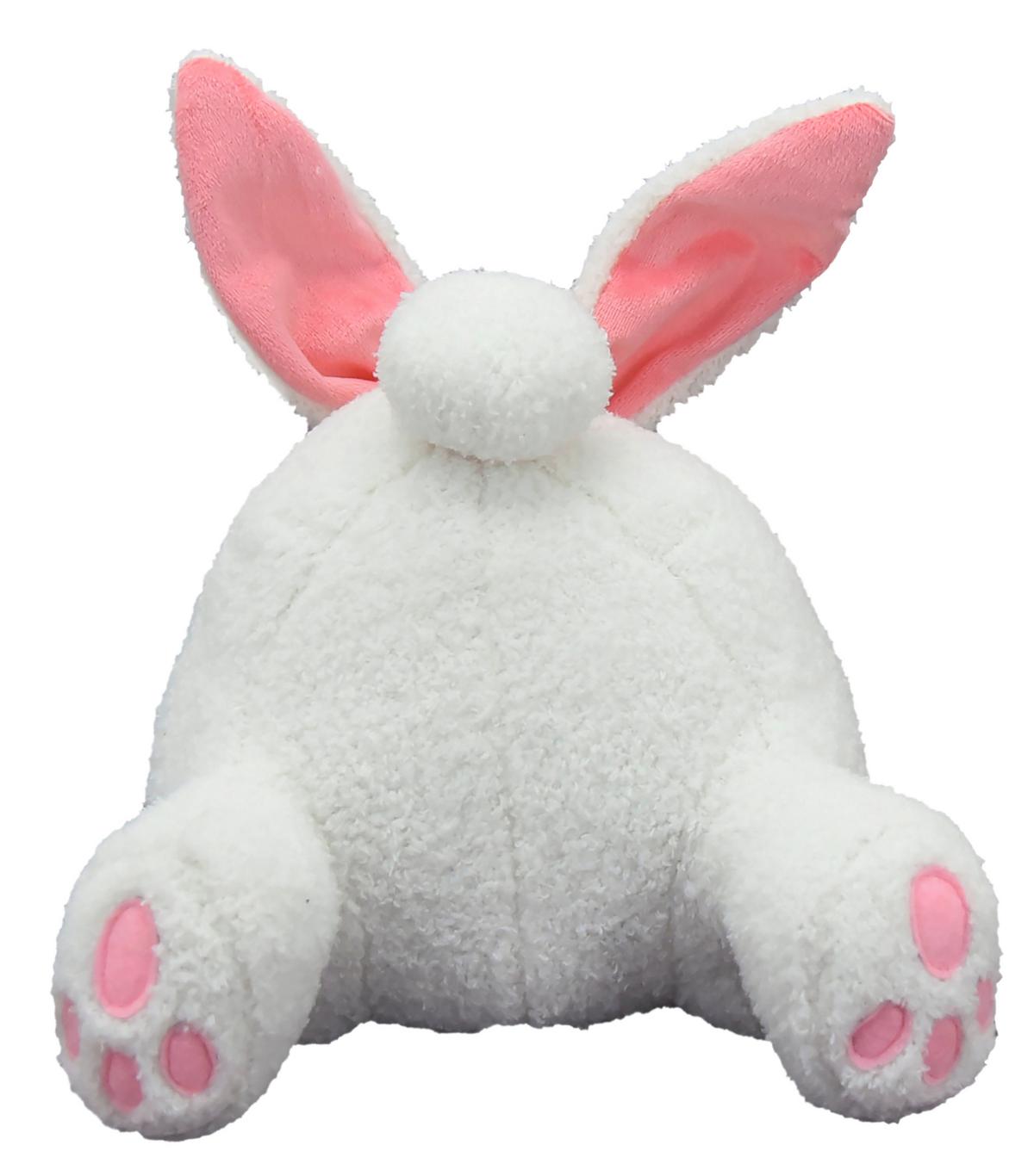 Dekohase Sebastian - Pink/Weiß, KONVENTIONELL, Textil (22,9/17,8/28cm) - Luca Bessoni