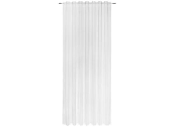 Kombinovaný Záves Leo Transparent 2 Ks - biela, Konvenčný, textil (140/255cm) - Premium Living Kombinovaný Záves Leo Transparent 2 Ks - biela, Konvenčný, textil (140/255cm) - Premium Living