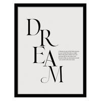 OBRAZ VOUS I - černá/béžová, kompozitní dřevo/papír (30/40cm) - Mömax