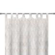 Vorhang mit Schlaufen und Band Naomi 140x255 cm Beige - Beige, MODERN, Textil (140/255cm) - Luca Bessoni