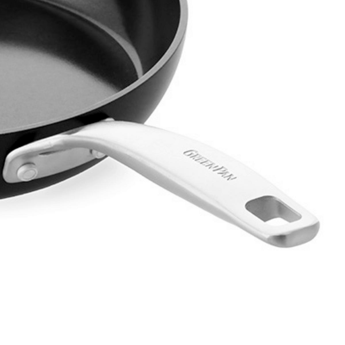 Wokpfanne Copenhagen Schwarz D: 30 Cm - Schwarz, Basics, Metall (30cm) - GreenPan