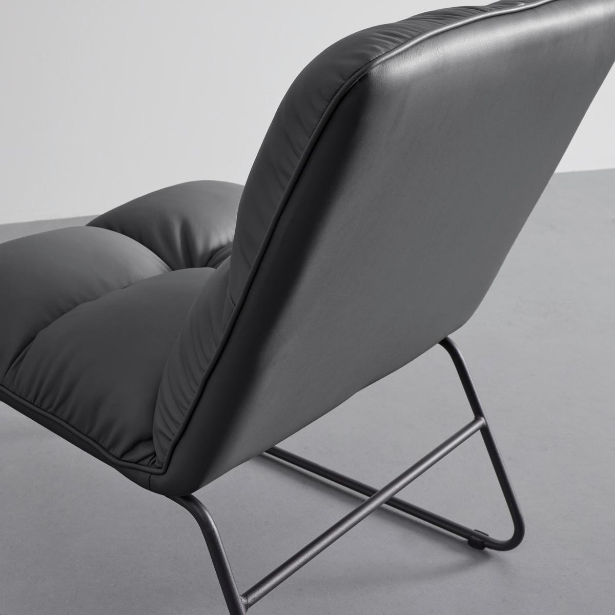 Křeslo Eleina - šedá - šedá/černá, Moderní, kov/textil (71/82/70cm) - Bessagi Home