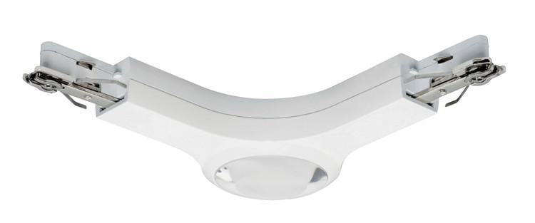 Schienensystem Urail L-Verbinder 95486 Weiß - Weiß, Design, Metall (14,1/2,7/14,1cm) - Paulmann