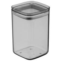 Dóza na potraviny Blacky, 1,4l - šedá/černá, Moderní, plast (9,5/15,5/9,5cm) - Mömax