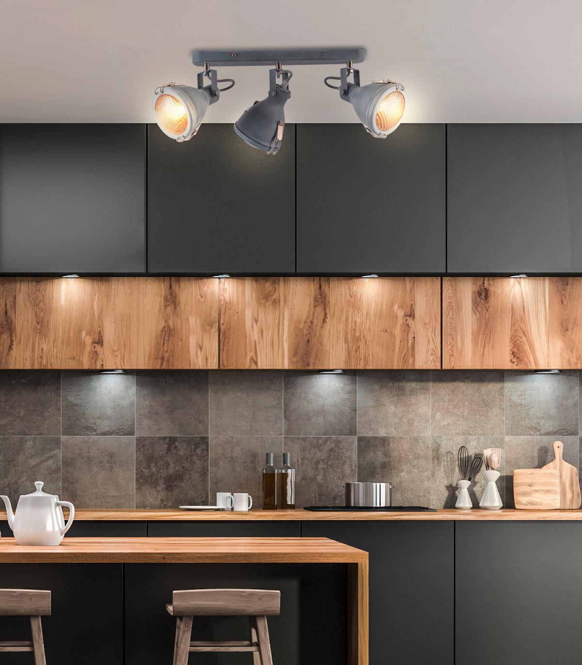 Strahler 93-71125 Crodo - Grau, Trend, Metall (54/11/19cm)