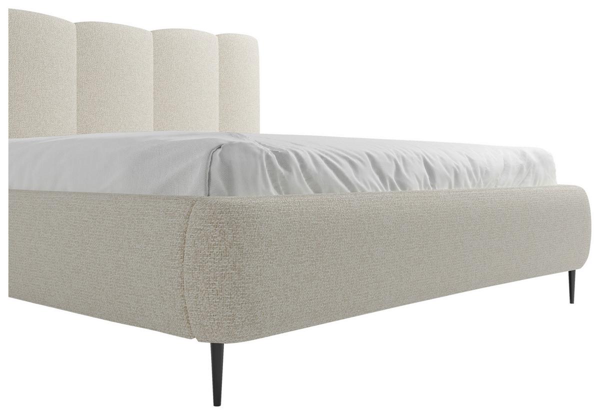 Polsterbett Nook 180x200 Cm Naturfarben - Naturfarben, MODERN, Holz/Holzwerkstoff (180/200cm) - MID.YOU