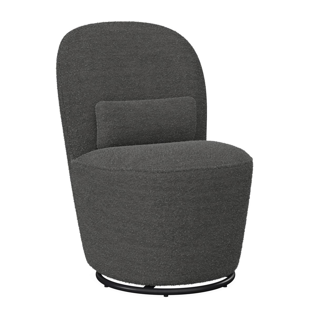ŽIDLE VITTORE - šedá, Moderní, kov/dřevo (56/84/62cm) - Bessagi Home