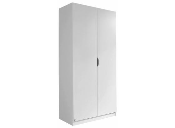 Skriňa Freising - biela, Moderný, kompozitné drevo (91/197/54cm) Skriňa Freising - biela, Moderný, kompozitné drevo (91/197/54cm)