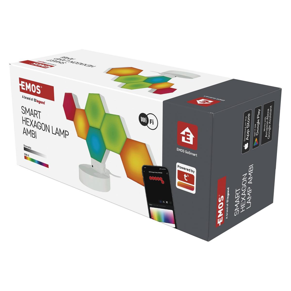 Led Asztali Lámpa Gosmart Hexagon - Basics