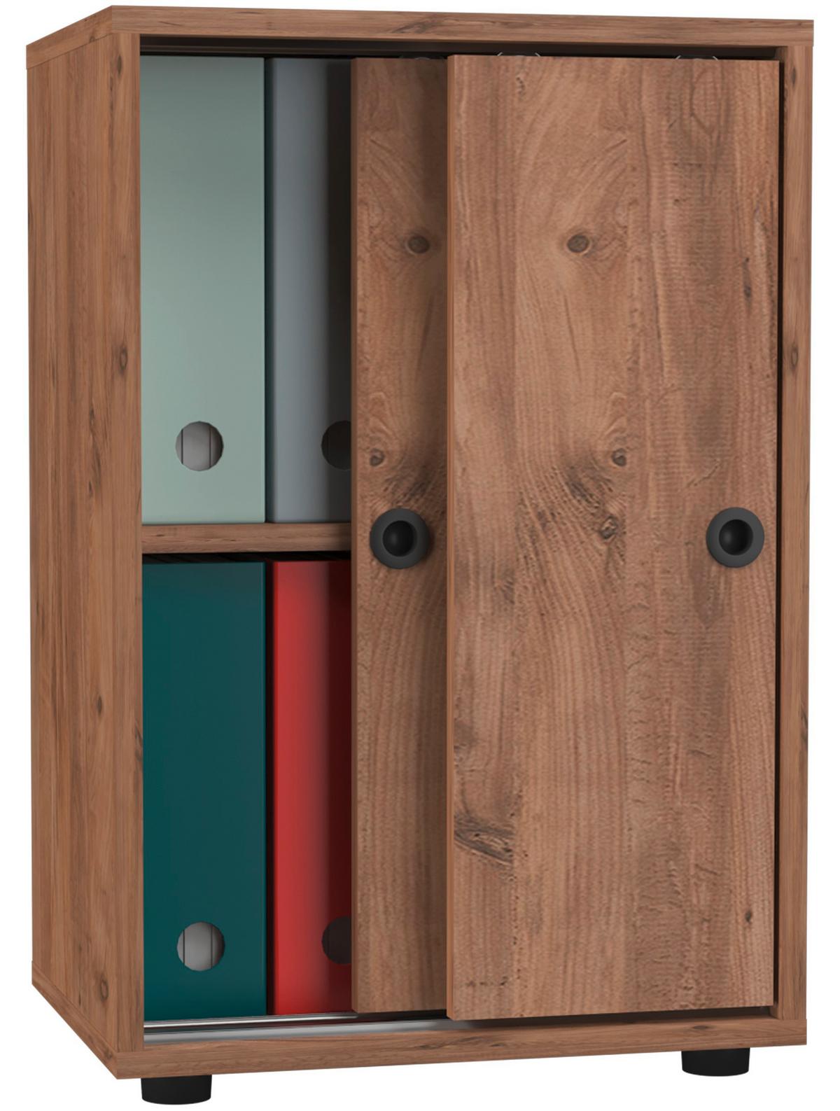 Aktenschrank Ulas Honigeiche Dekor B: 49 cm - Honigeiche, Design, Holzwerkstoff (49/74/38cm) - MID.YOU