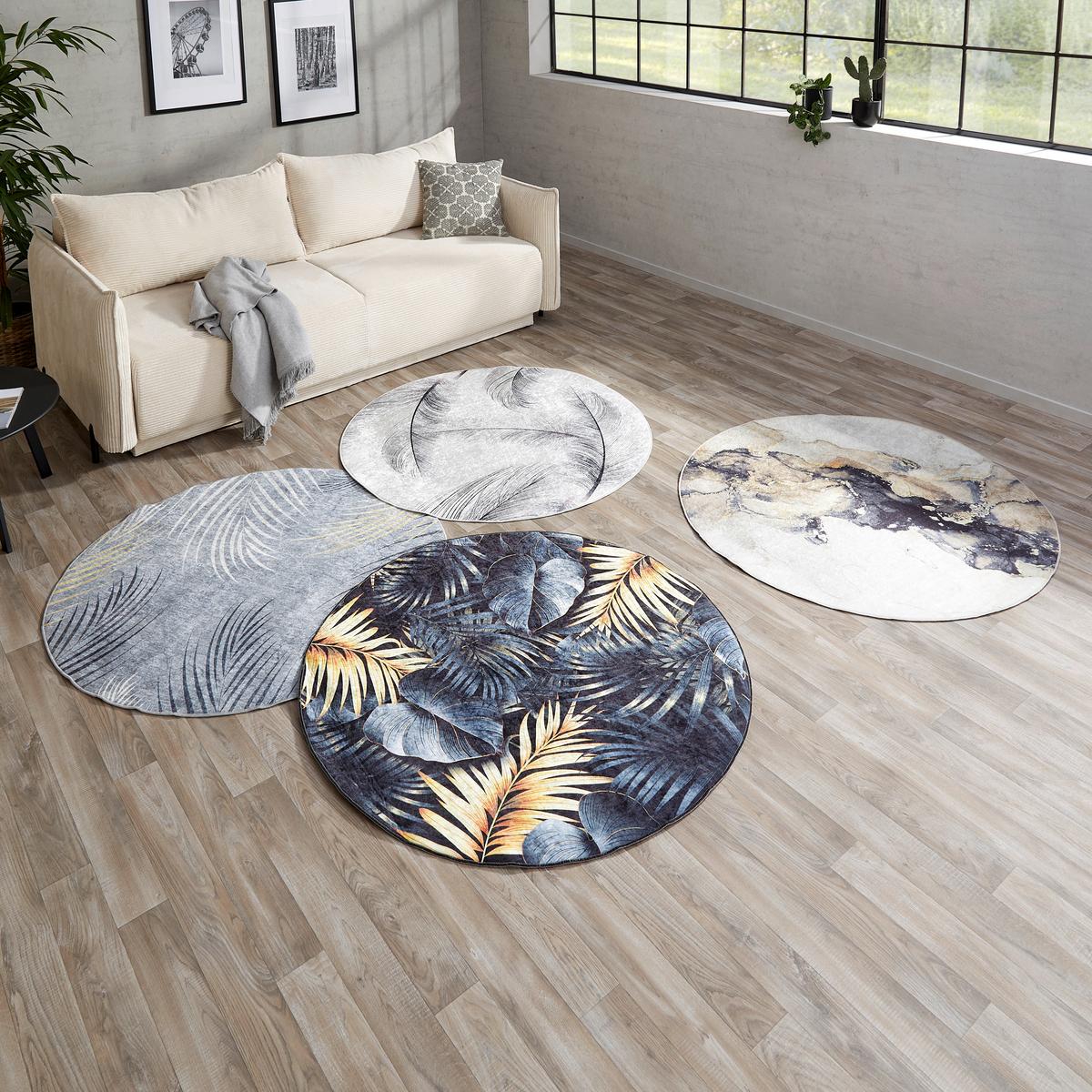 Teppich Vera - Multicolor, MODERN, Textil (120cm) - Luca Bessoni