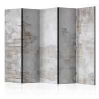 Paravent Hellgrau Beige B: 225 Cm - Beige/Hellgrau, Basics, Holz/Kunststoff (225/172/3cm) - artgeist
