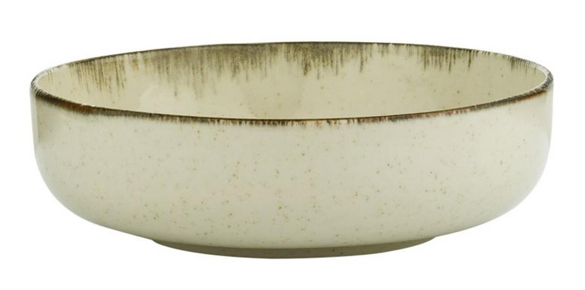 Müslischale Porzellan Beige Sonora DxH: ca. 15x4,7 cm - Beige, MODERN, Keramik (15/4,7cm) - James Wood