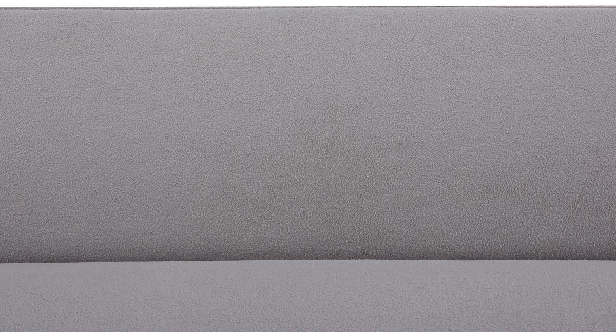 Rozkladacia pohovka ZERR, buklé, sivá - čierna/sivá, Modern, drevo/textil (183/77/87cm) - P & B