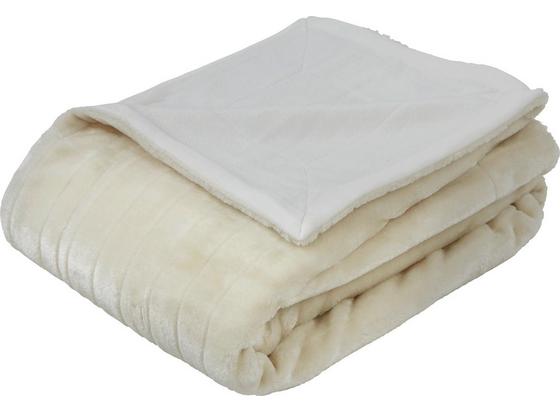 Kuscheldecke Emma 150x200 cm - Beige, KONVENTIONELL, Textil (150/200cm) - Ombra Kuscheldecke Emma 150x200 cm - Beige, KONVENTIONELL, Textil (150/200cm) - Ombra