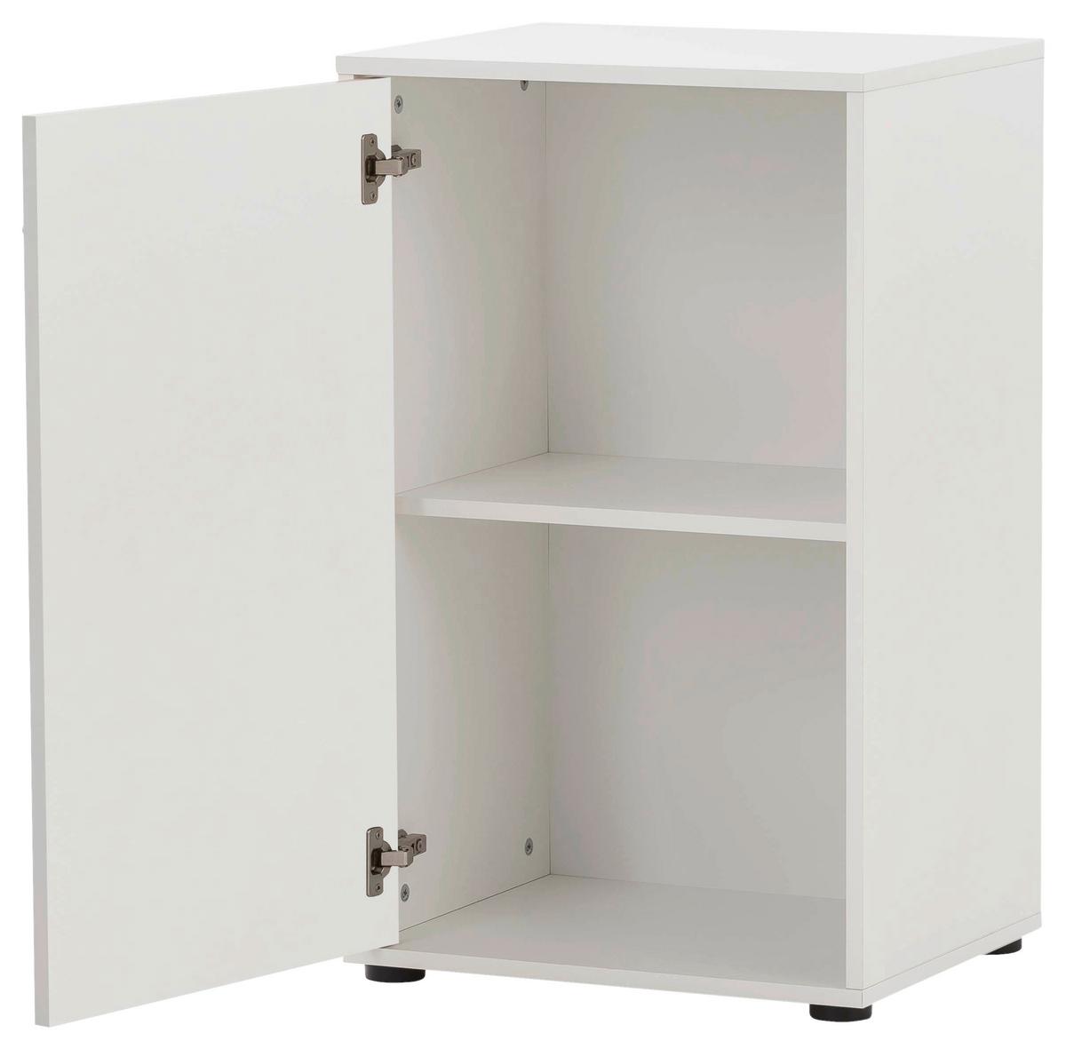 Aktenschrank U 510 T - Weiß, MODERN, Holzwerkstoff (50,9/83,6/41cm) - MID.YOU