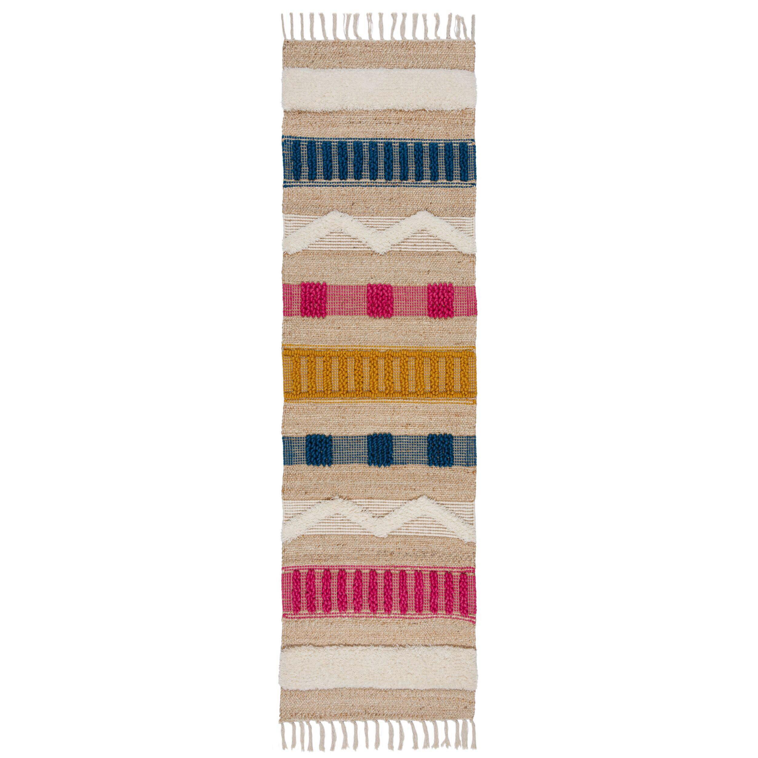 Läufer Medina - Multicolor, KONVENTIONELL, Textil (60/230cm)