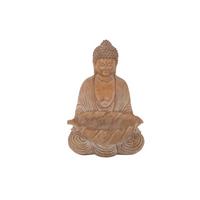 Buddha Riri - Braun, LIFESTYLE, Kunststoff (20,5/17,5/29,5cm) - Luca Bessoni