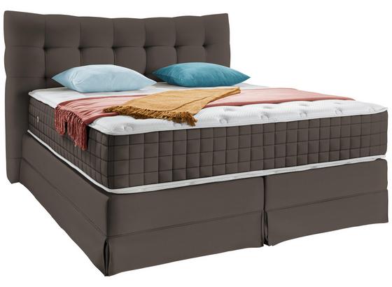 Boxspringbett Domino ca.200/220cm, Taupe - Taupe, KONVENTIONELL, Holz (200/220cm) - James Wood Boxspringbett Domino ca.200/220cm, Taupe - Taupe, KONVENTIONELL, Holz (200/220cm) - James Wood