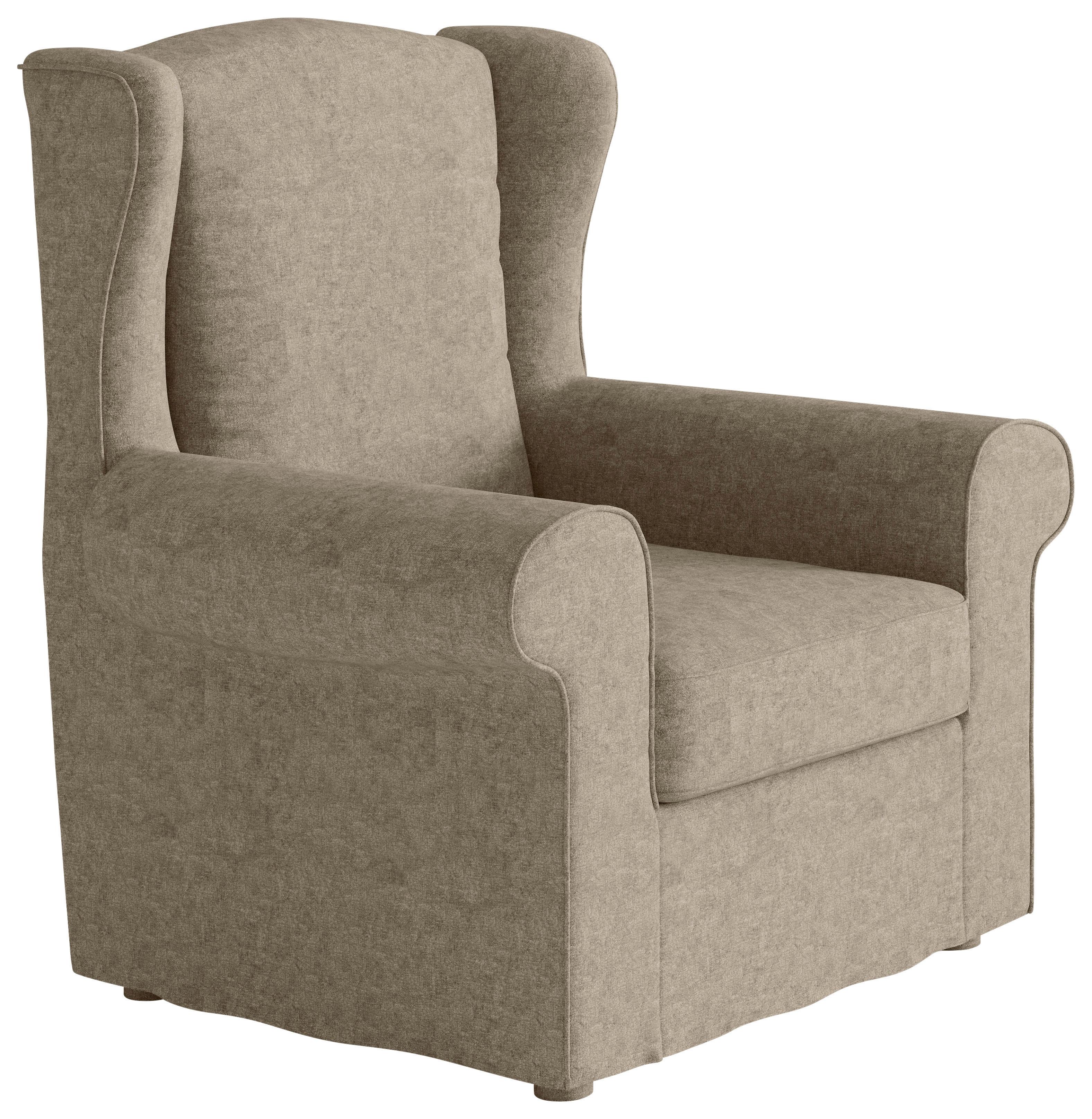 Sessel Madonna Beige B: 88 Cm - Beige, Design, Textil (88/105/90cm) - Livetastic