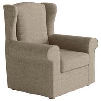 Sessel Madonna Beige B: 88 Cm - Beige, Design, Textil (88/105/90cm) - Livetastic