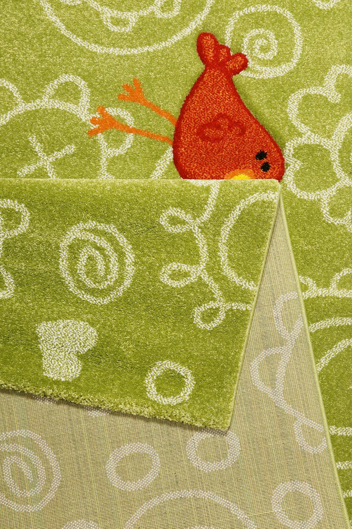 KINDERTEPPICH CROCODILE - Grün, Trend, Textil (80/150cm) - Sigikid