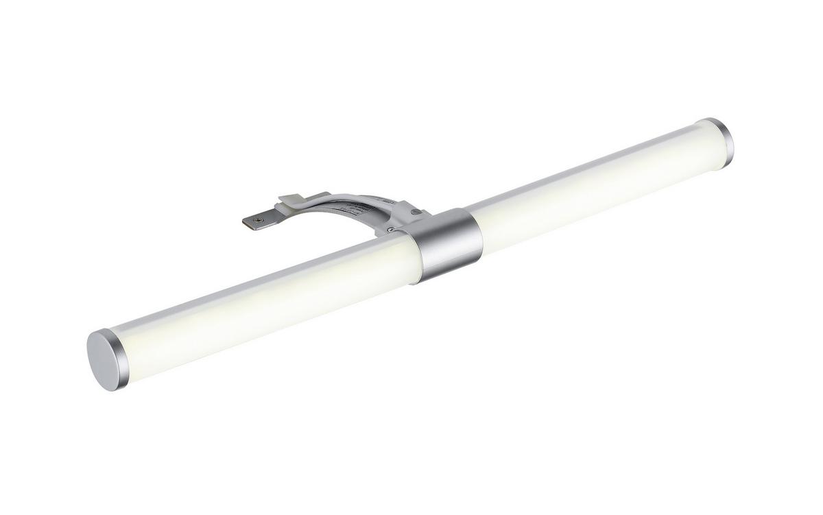 Led-wandleuchte Sinan 1-Flammig - Silberfarben, MODERN, Kunststoff/Metall (40/16,8/9,6cm) - Luca Bessoni