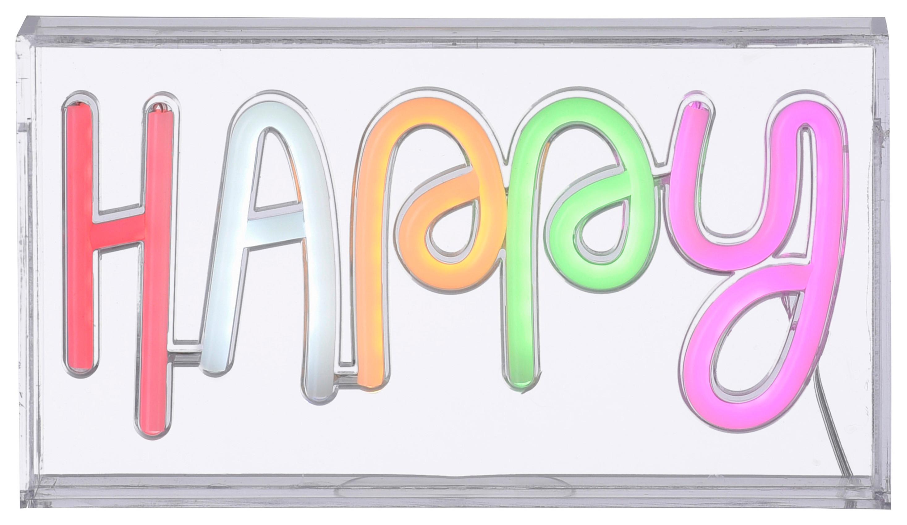 LED-Dekoleuchte 85027-70 Neon-Happy - Basics, Kunststoff (23/4/12,7cm)
