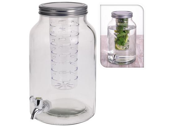 Getränkespender ca. 4 Liter - Klar, KONVENTIONELL, Glas (5,5l) Getränkespender ca. 4 Liter - Klar, KONVENTIONELL, Glas (5,5l)