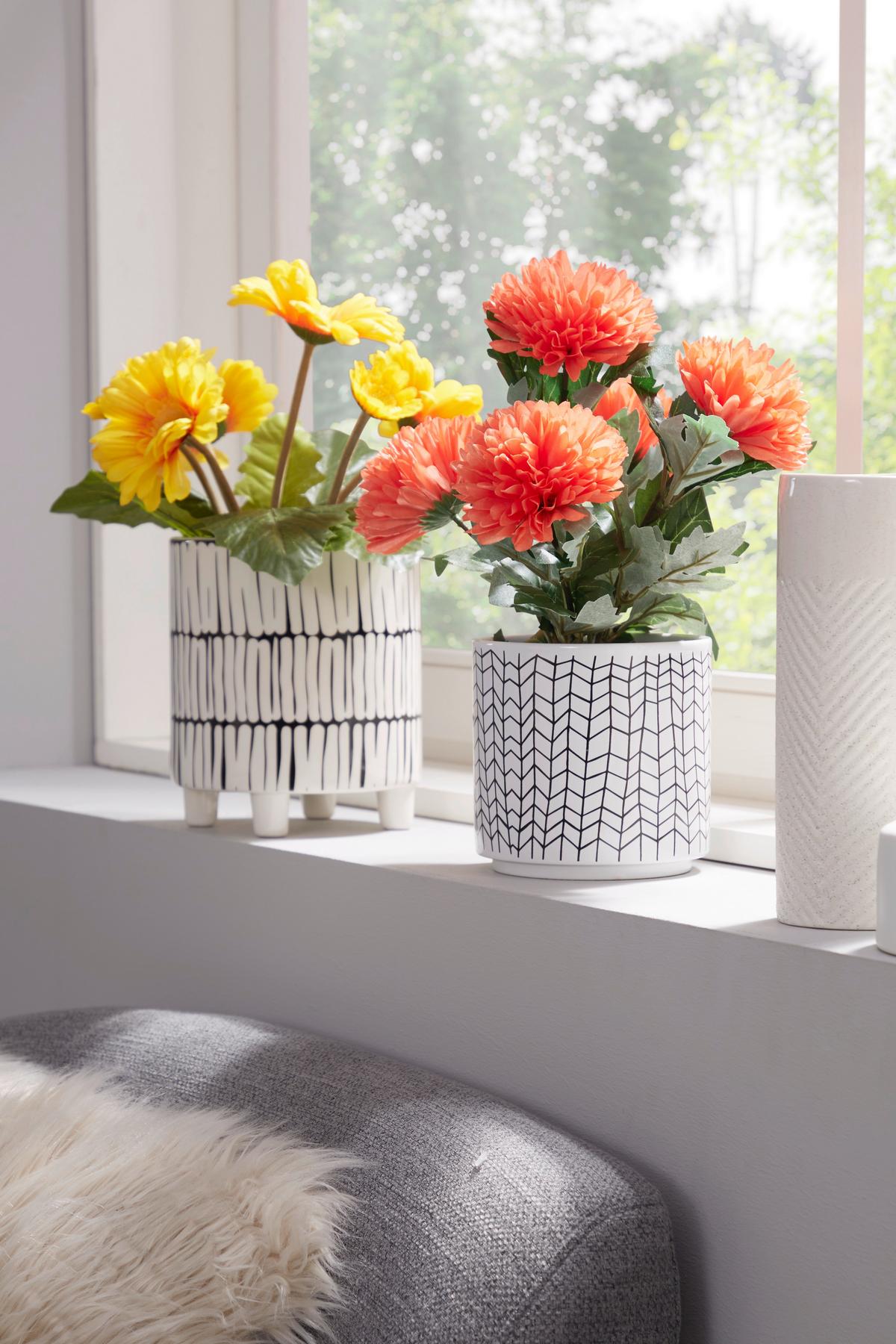 Kunstpflanze Herbstlicher Mix H: 30 cm, Amalia - Pink/Hellrosa, KONVENTIONELL, Kunststoff/Textil (30cm) - Ondega