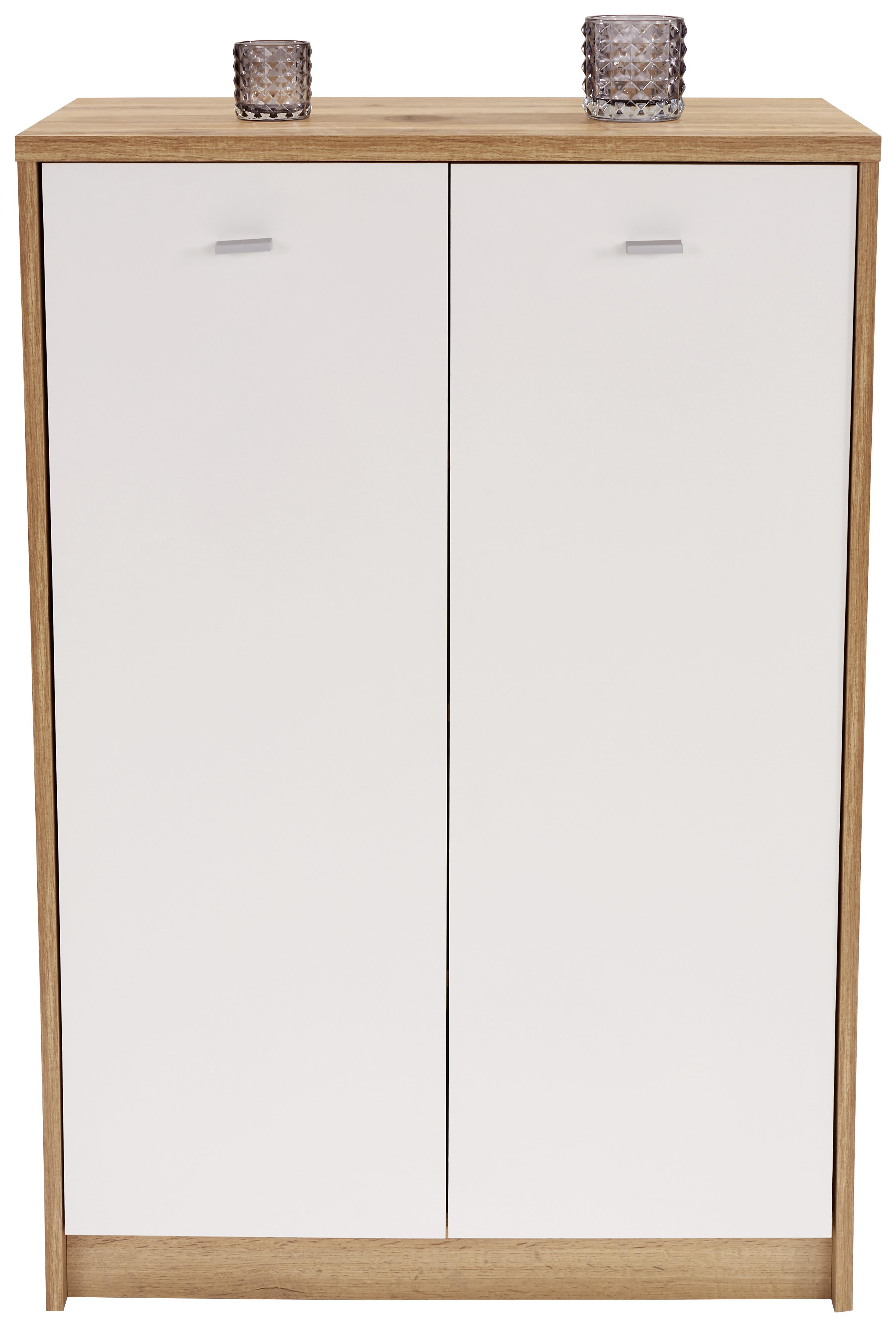 Komoda 4-You New Yuk07 - farby duba/biela, Moderný, kompozitné drevo/plast (74/111,4/34,6cm)