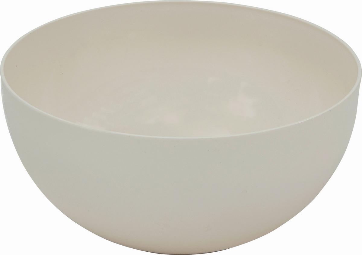 Schüssel Kunststoff Creme Gusta D/H: 15/7,7 cm - Creme, KONVENTIONELL, Kunststoff (15/7,7cm) - James Wood